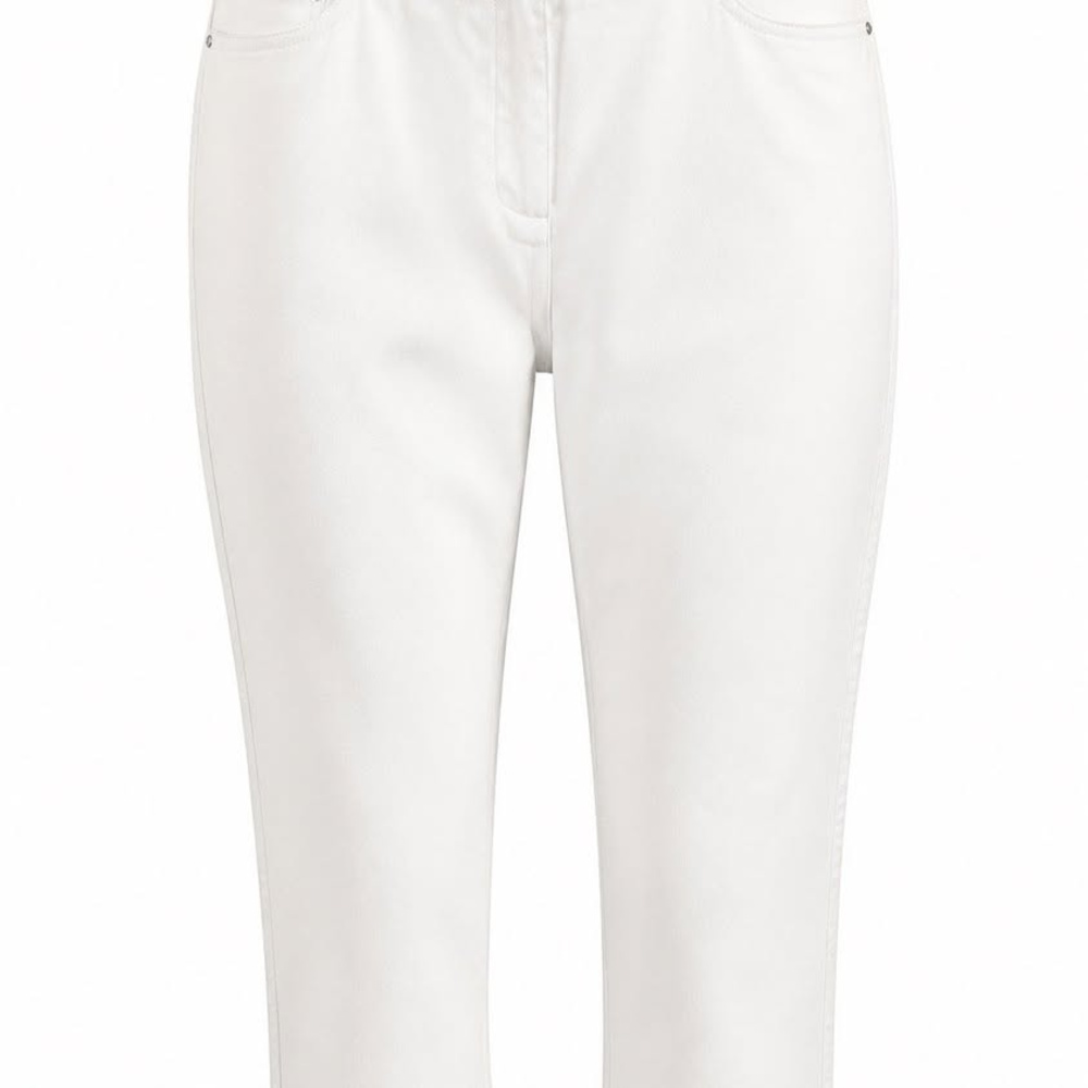 NEW with tags, Cotton blend capri pants, Rafaella Classic, white, Size 14P